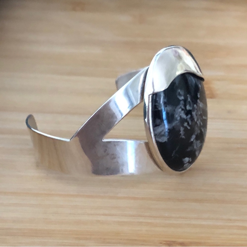 $132 Estate Sterling Cuff marked DTR China  Jay King - Picture 3 of 10